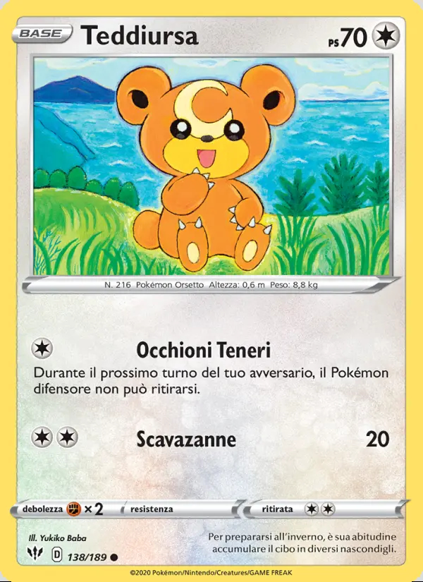 Image of the card Teddiursa