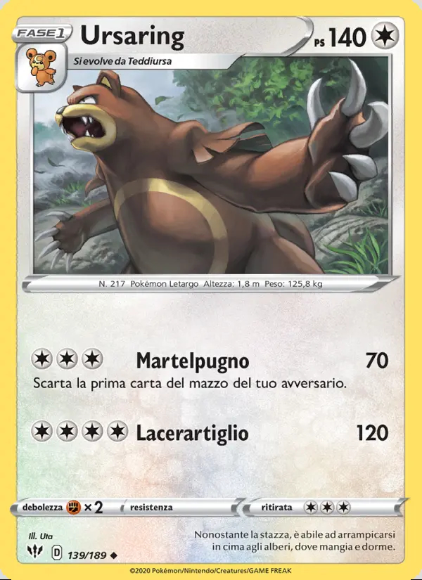 Image of the card Ursaring