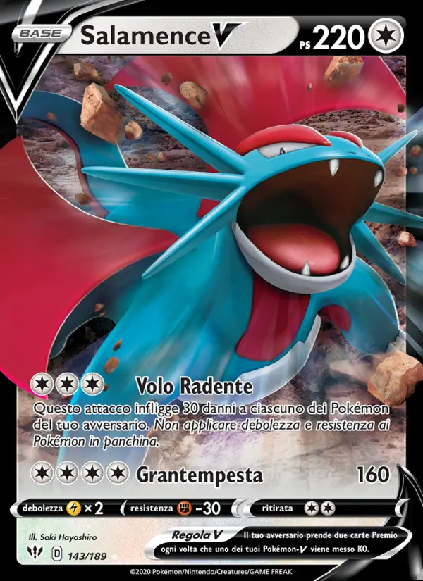 Image of the card Salamence V