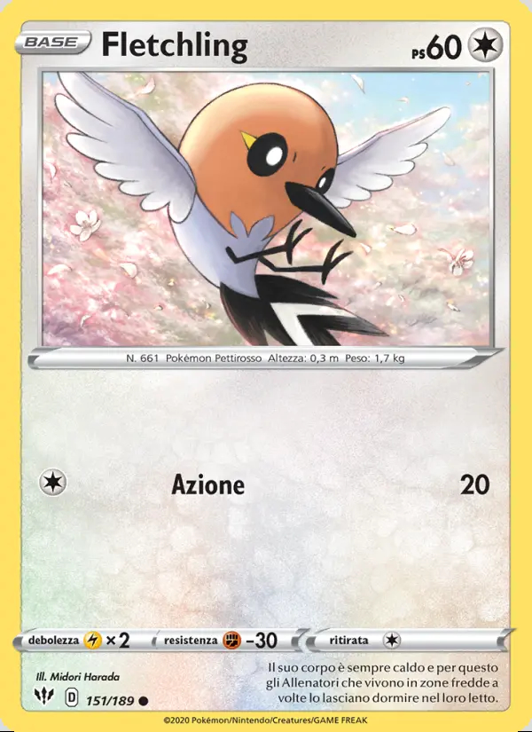 Image of the card Fletchling