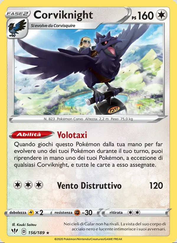 Image of the card Corviknight