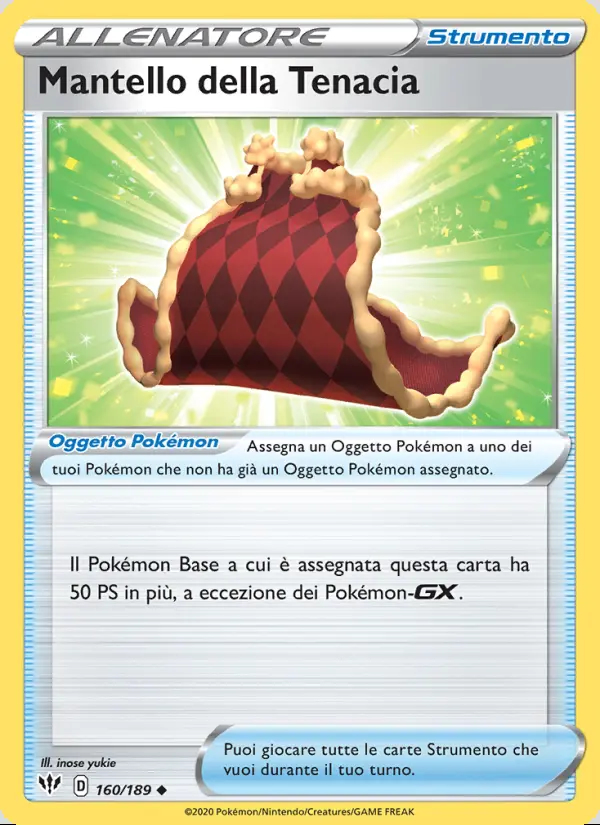 Image of the card Mantello della Tenacia