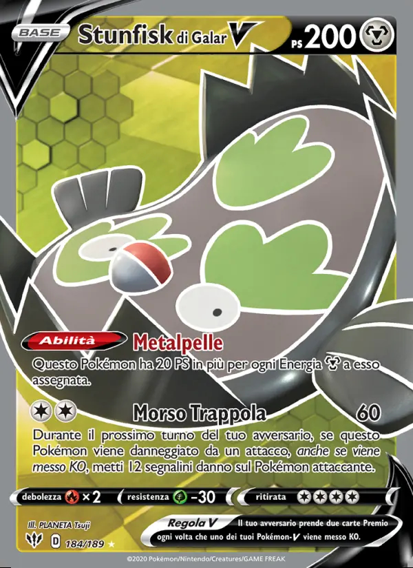 Image of the card Stunfisk di Galar V