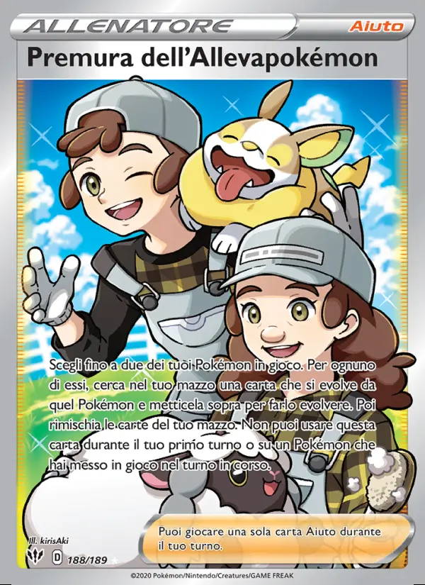 Image of the card Premura dell'Allevapokémon