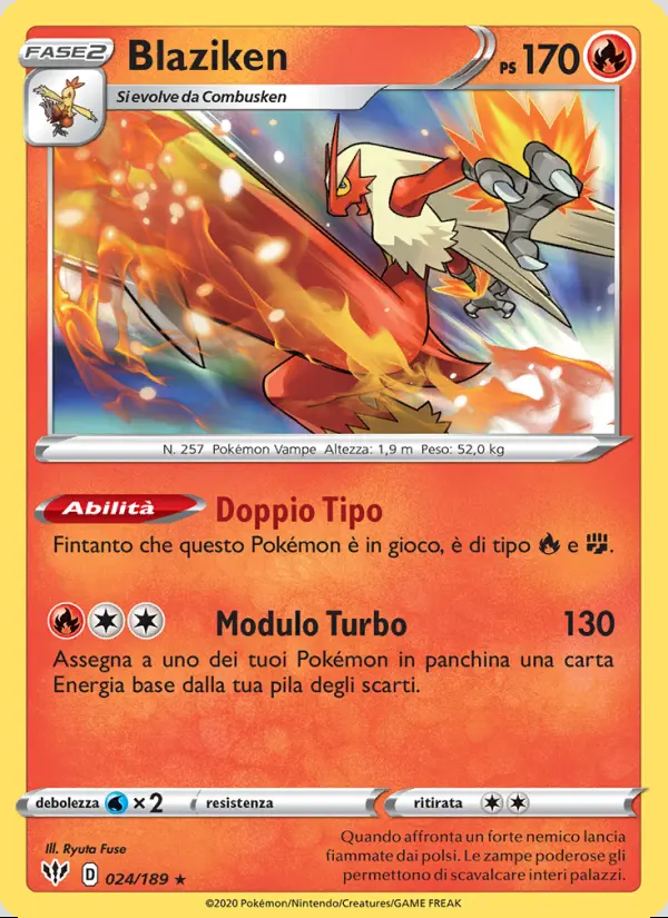 Image of the card Blaziken