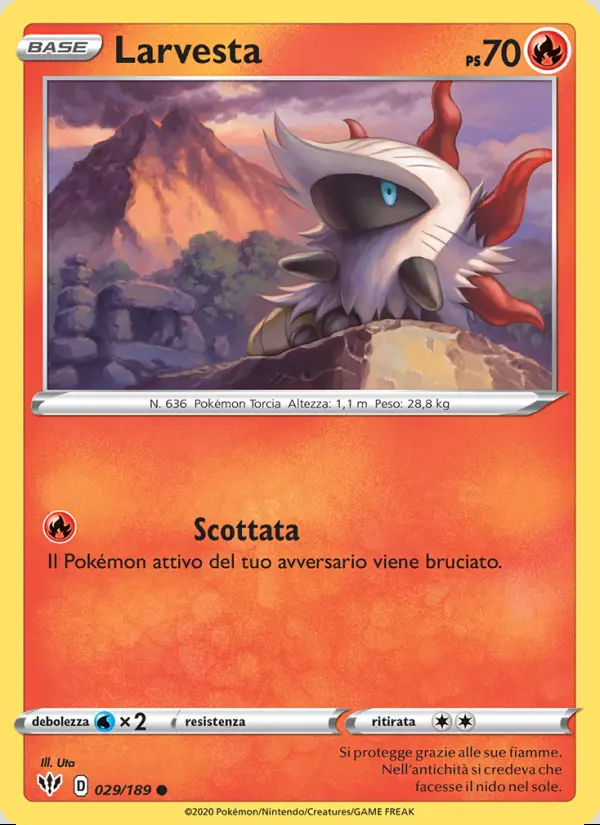 Image of the card Larvesta