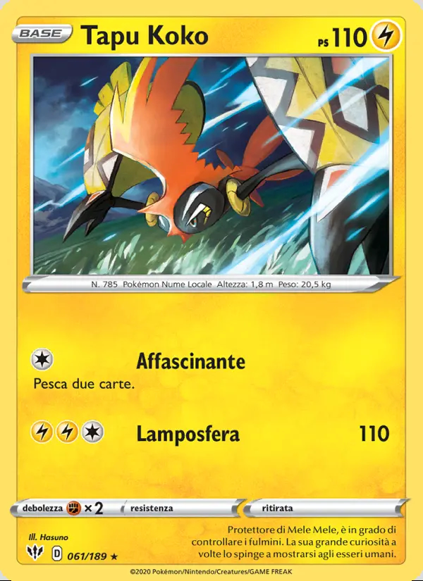 Image of the card Tapu Koko