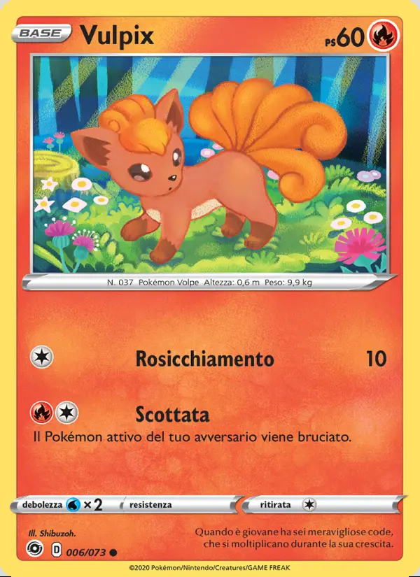 Image of the card Vulpix