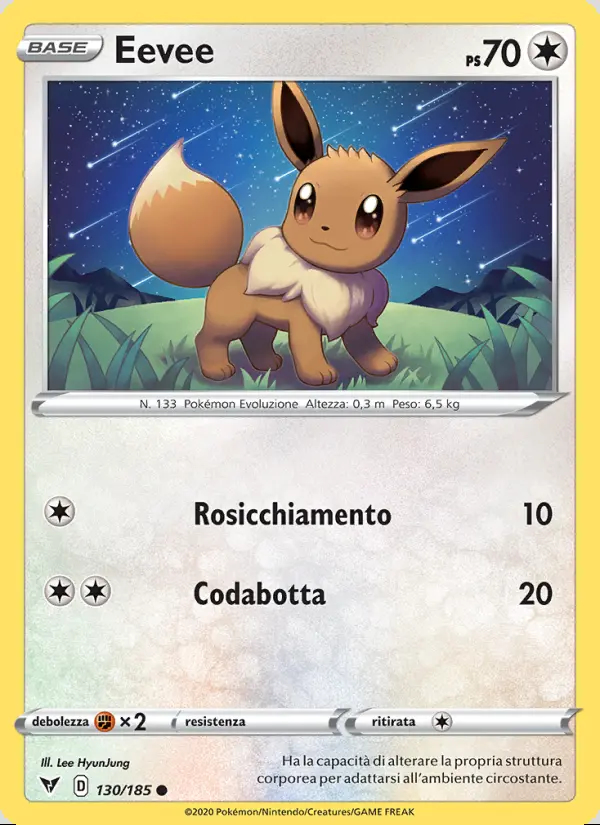 Image of the card Eevee