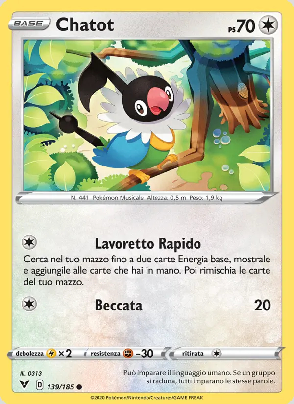 Image of the card Chatot