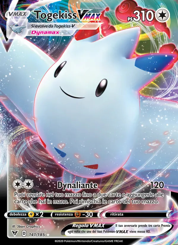 Image of the card Togekiss VMAX