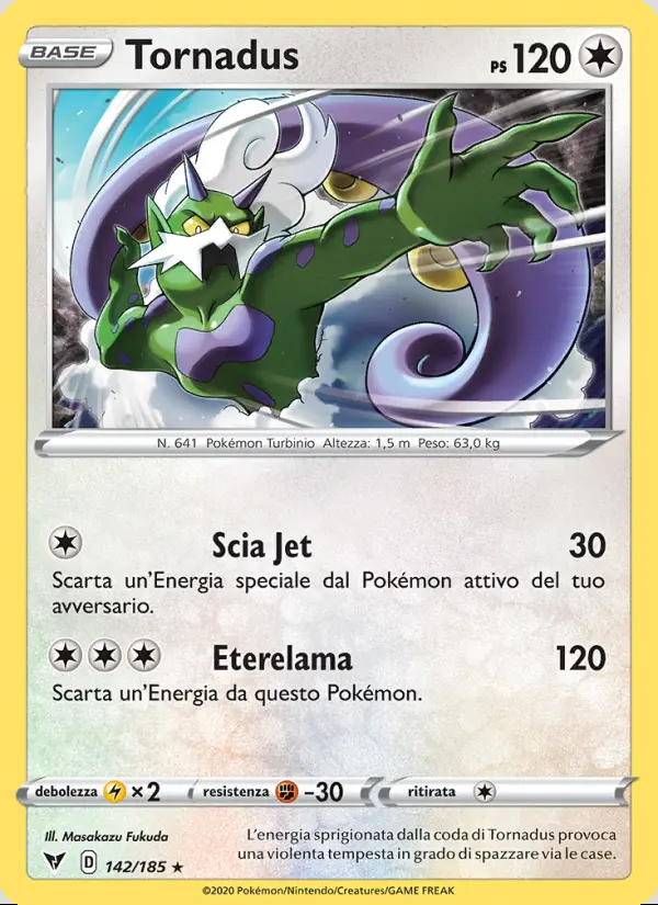 Image of the card Tornadus