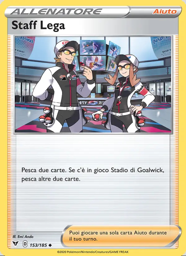 Image of the card Staff Lega