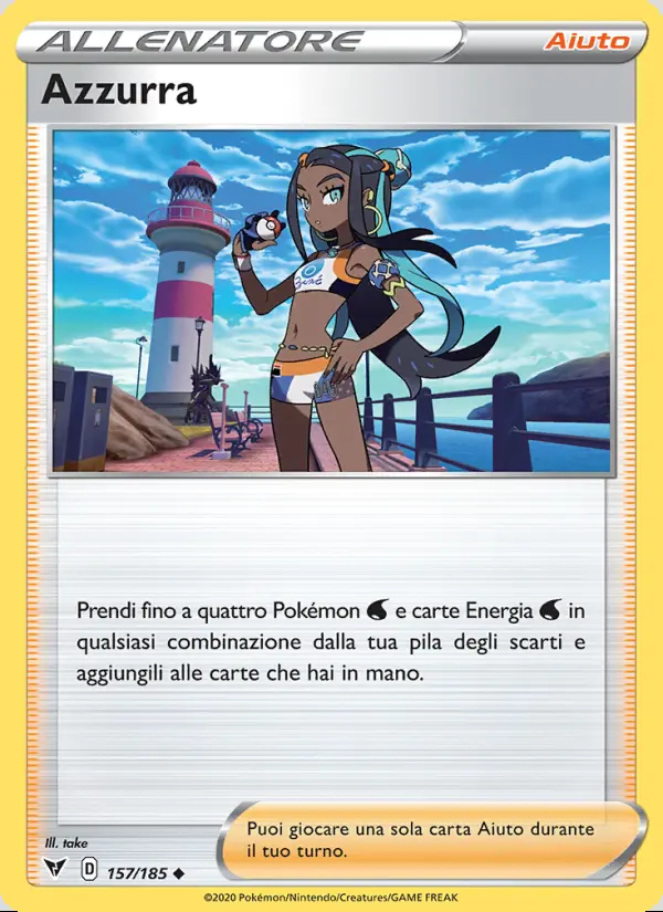 Image of the card Azzurra
