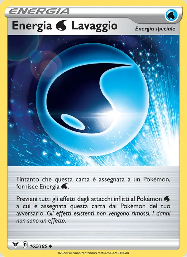 Image of the card Energia Water Lavaggio