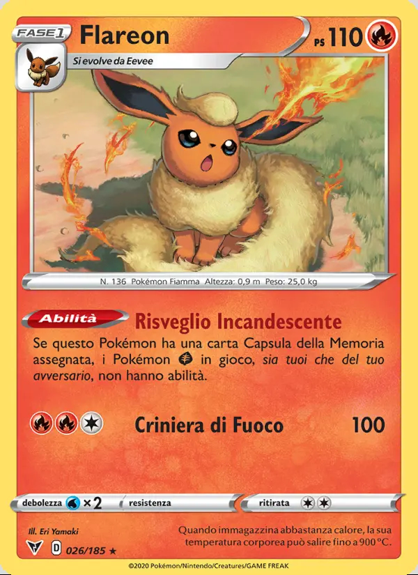 Image of the card Flareon