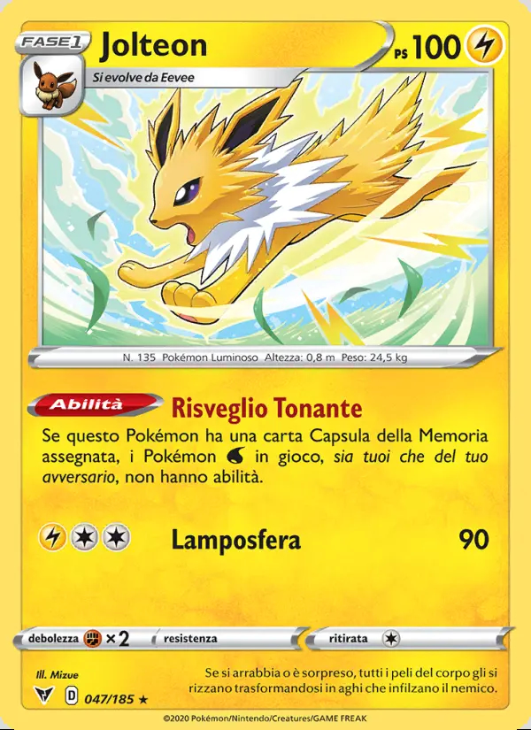 Image of the card Jolteon