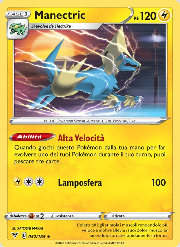 Image of the card Manectric