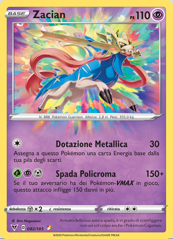 Image of the card Zacian