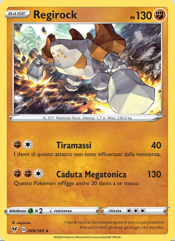 Image of the card Regirock