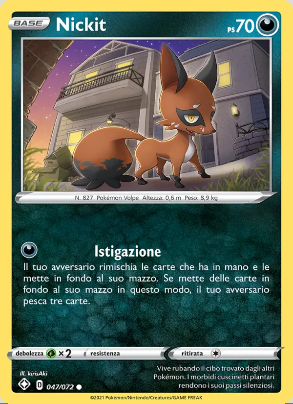 Image of the card Nickit