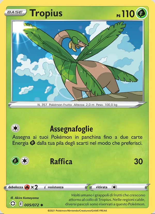 Image of the card Tropius