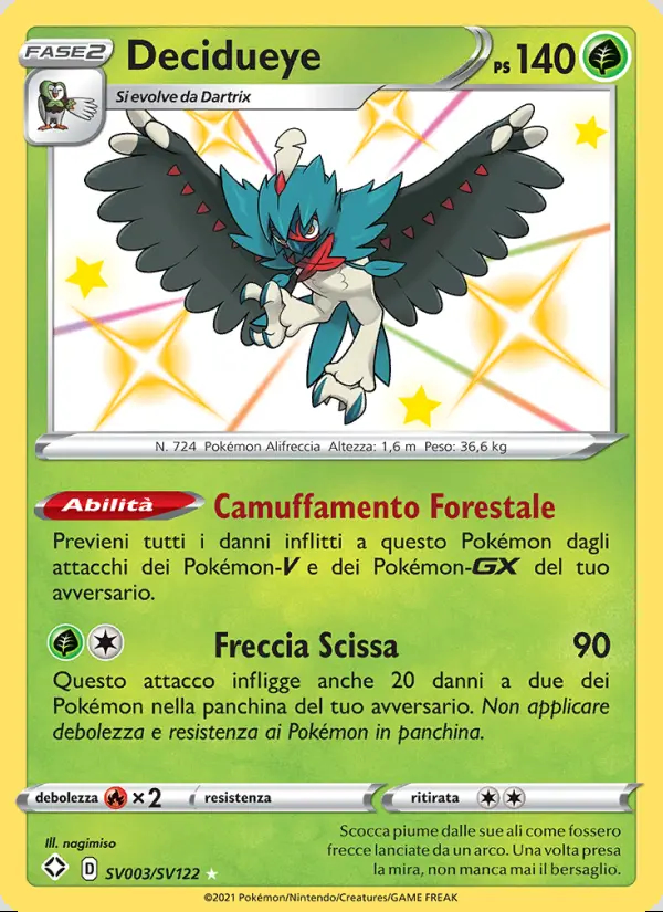 Image of the card Decidueye