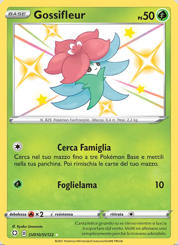 Image of the card Gossifleur