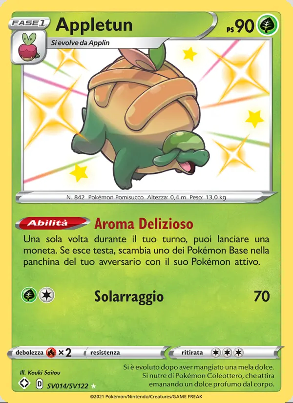 Image of the card Appletun