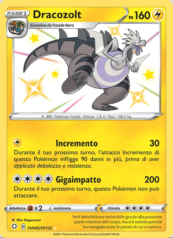 Image of the card Dracozolt