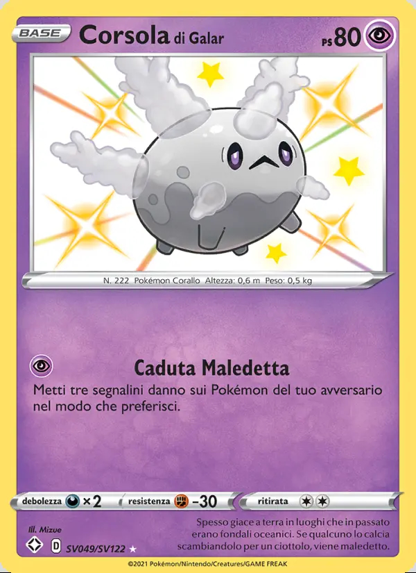 Image of the card Corsola di Galar