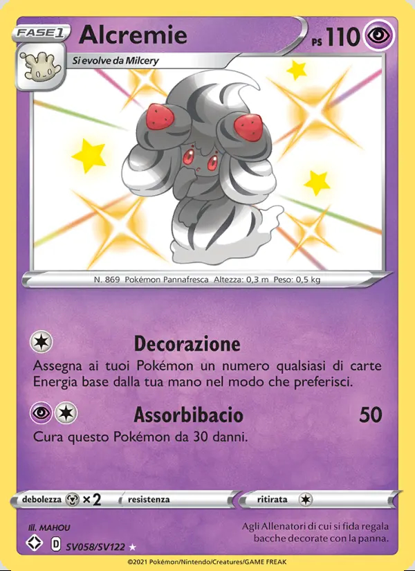 Image of the card Alcremie