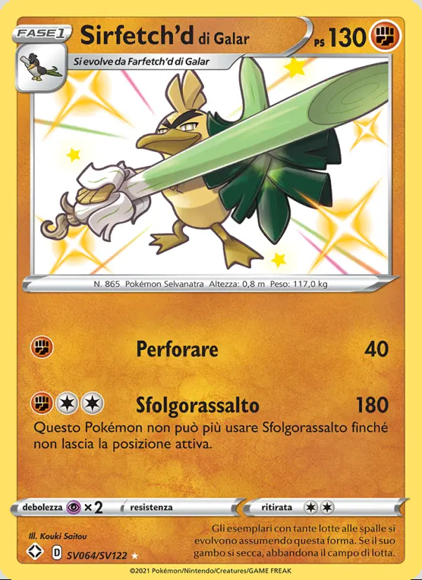 Image of the card Sirfetch'd di Galar