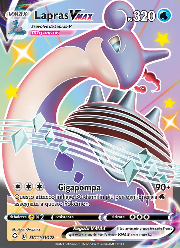 Image of the card Lapras VMAX