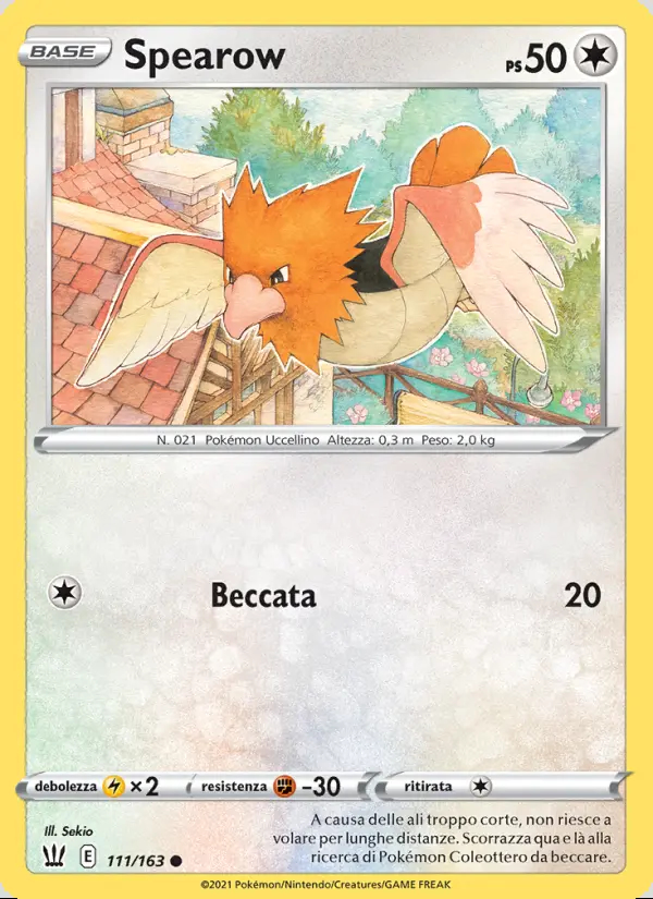 Image of the card Spearow