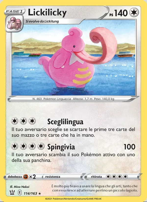Image of the card Lickilicky