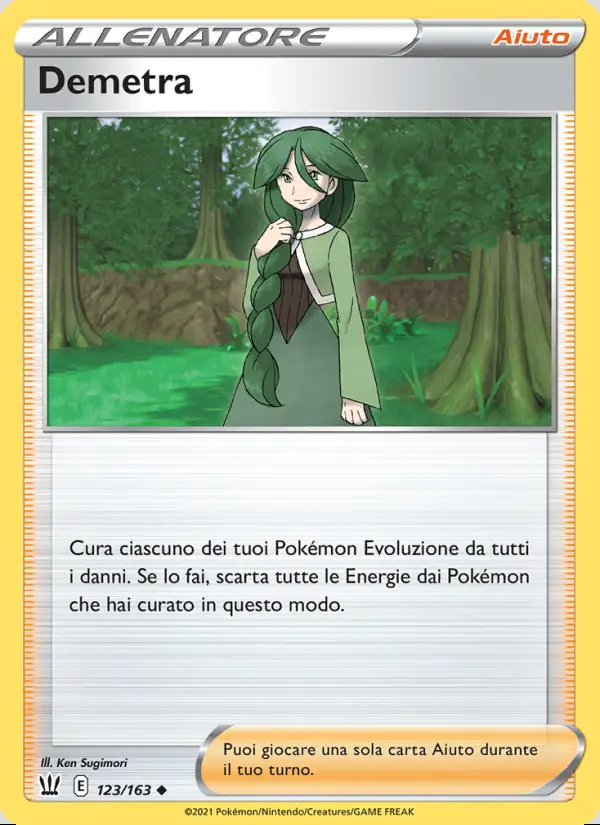 Image of the card Demetra