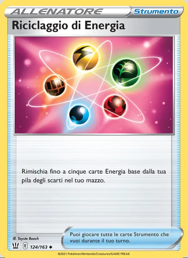 Image of the card Riciclaggio di Energia