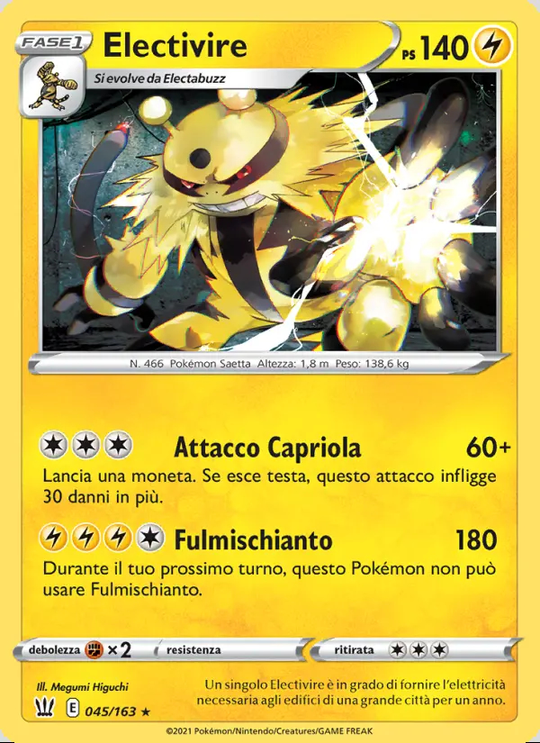 Image of the card Electivire