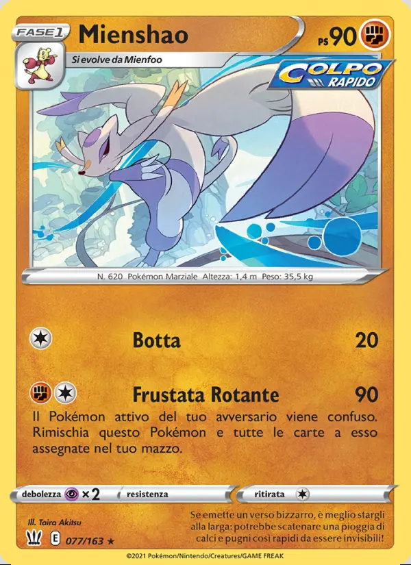 Image of the card Mienshao