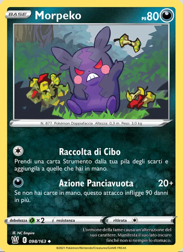 Image of the card Morpeko