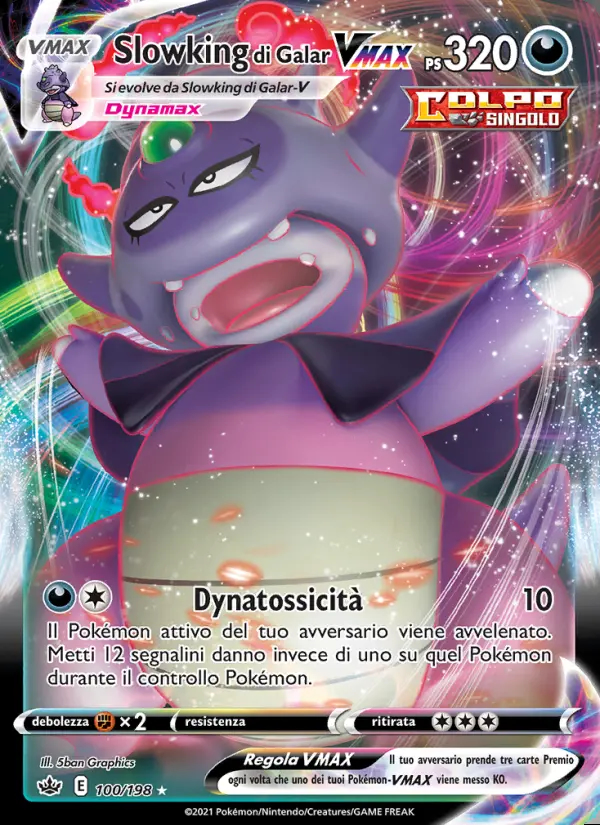 Image of the card Slowking di Galar VMAX