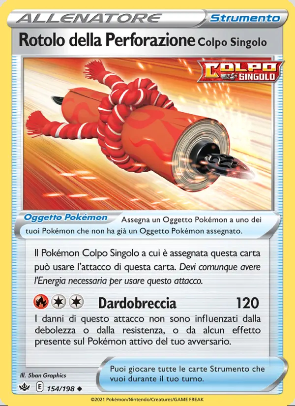 Image of the card Rotolo della Perforazione Colpo Singolo
