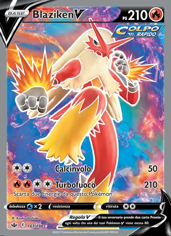 Image of the card Blaziken V