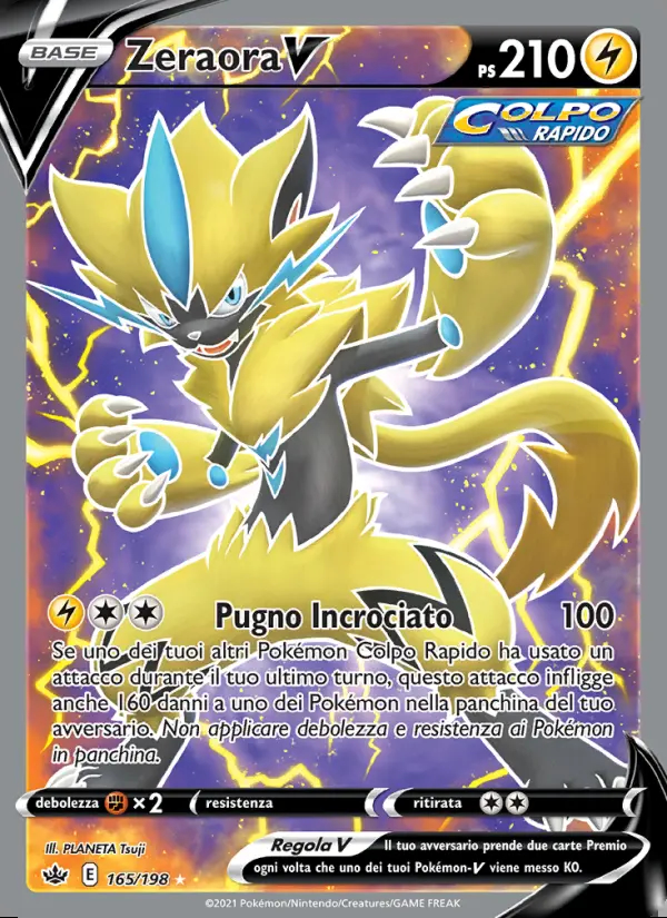 Image of the card Zeraora V