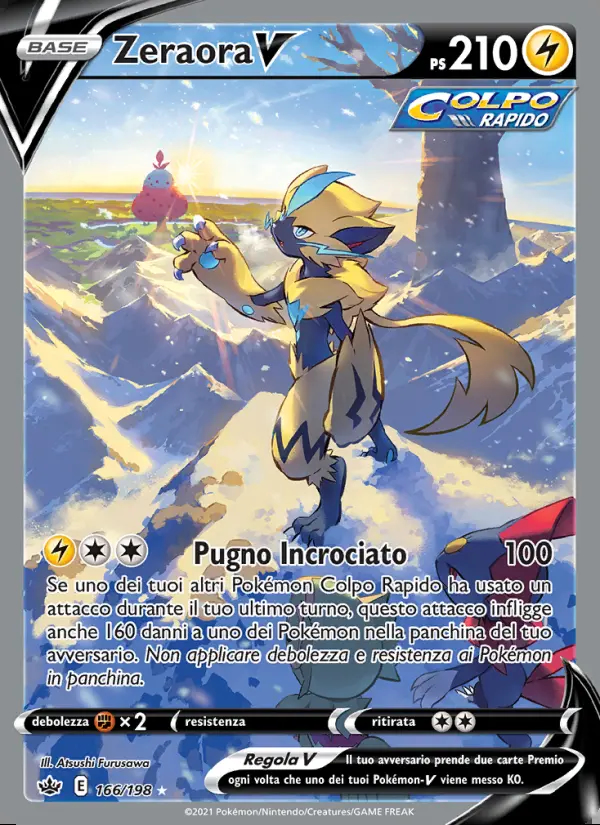 Image of the card Zeraora V