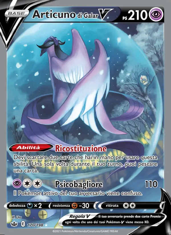 Image of the card Articuno di Galar V