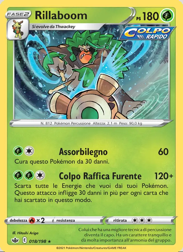 Image of the card Rillaboom