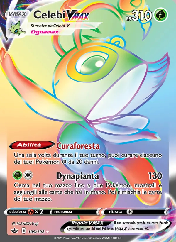 Image of the card Celebi VMAX