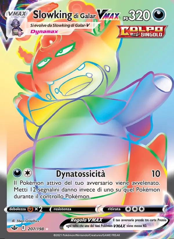 Image of the card Slowking di Galar VMAX